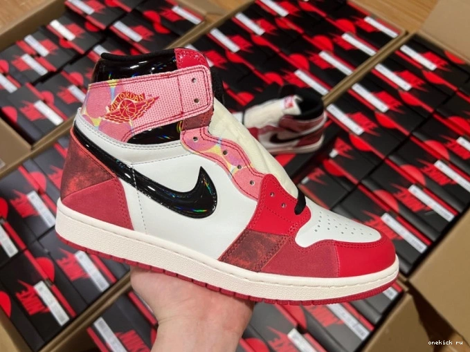 Chep Onekick 1 SPIDER-VERSE THE JORDAN HIGH ACROSS SPIDER-MAN DV1748-601 OG 0813